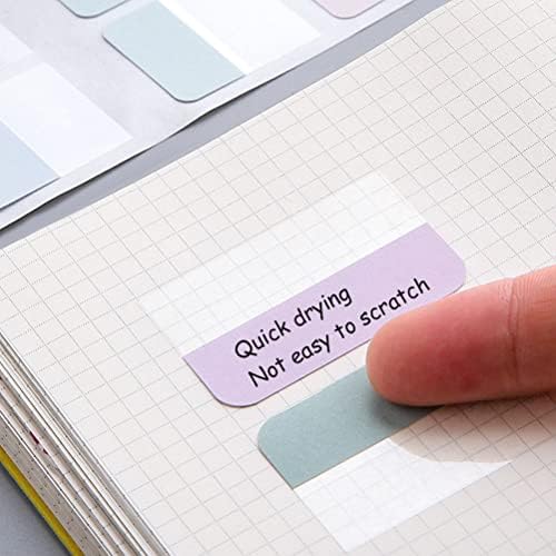 360 Pcs Sticky Index Tabs, 12 Colors, Repositionable, 2 Sizes