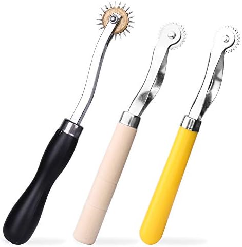 Lunarm Tracing Wheel Sewing Tool 3pcs Steel Needle Point Tracing Wheel