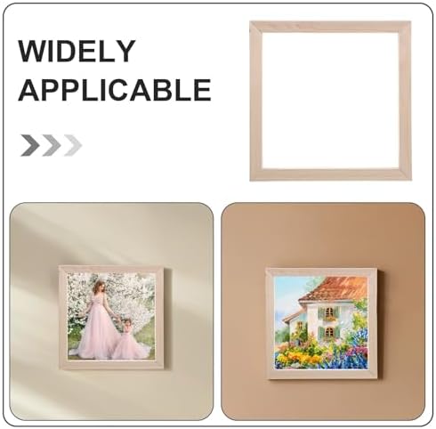 Wood Canvas Frame 30x30cm Stretcher Bar Kit for Oil Painting