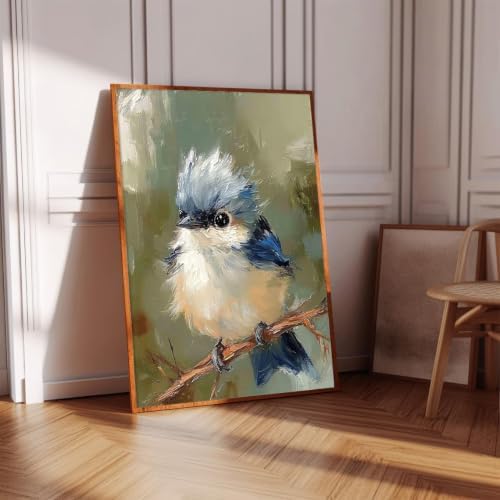 WUDWL Blue Bird Diamond Art Kits for Adult Diamond Painting Kits for Adults