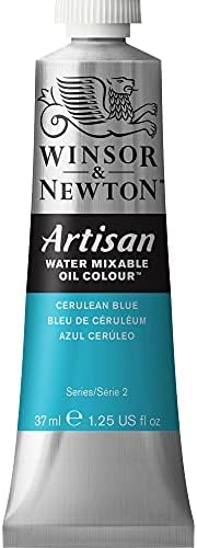 Winsor & Newton Artisan Water Mixable Oil Paint, 37ml, Cerulean Blue