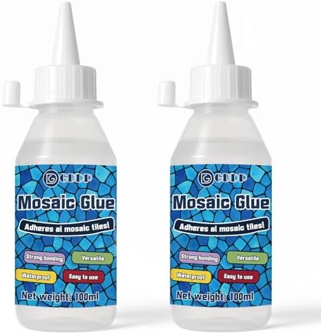 200ml Clear Mosaic Tile Glue, Waterproof & Moisture Proof Fast Drying