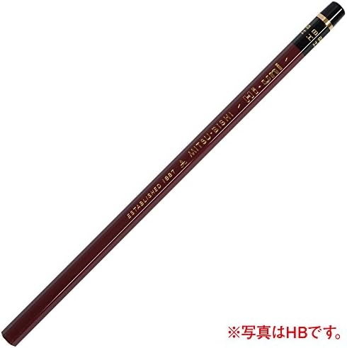 Uni Wooden Pencil, 6H, Box of 12 (HU6H)