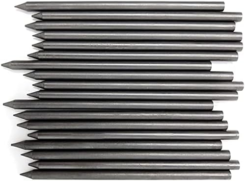 June Gold 5.6 mm, 18 Lead Refills, 4B, 120 mm Length, Sturdy Carrying Case