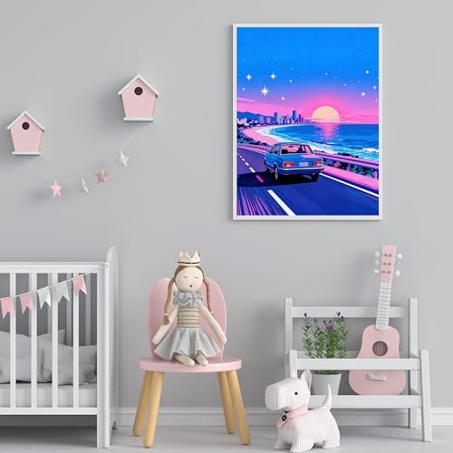 ILYUFO Diamond Art Kits for Adults Fantasy DIY Diamond Painting