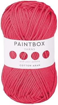 Paintbox Yarns 100% Cotton Aran Yarn 1.76oz / 50g, 93yds / 85m