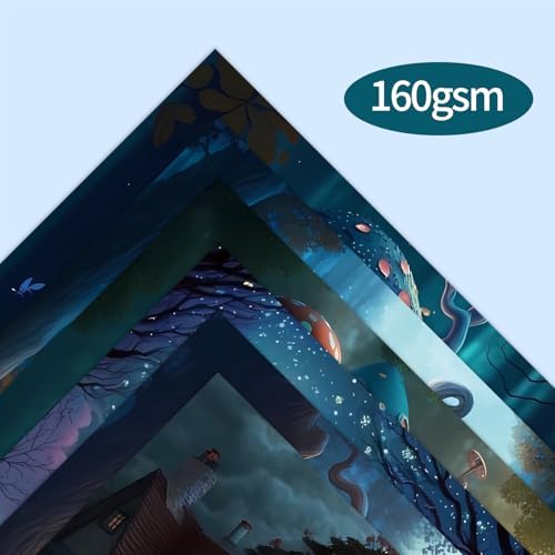 6x6" Scrapbooking Paper Pad Single Sided Decorative Colored Papers