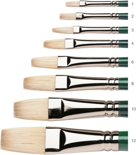 Winsor & Newton Winton Hog Flat #8 Bristle Brush