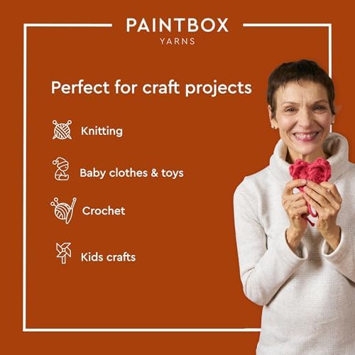 Paintbox Yarns 100% Cotton Aran Yarn 1.76oz / 50g, 93yds / 85m