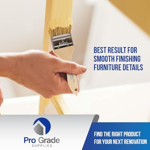 Pro Grade 2" Chip Brushes, Disposable Paint Brushes, for Paint, 12 Pack