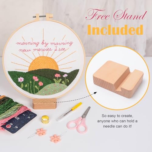 BREENHILL Christian Embroidery Kit for Beginners