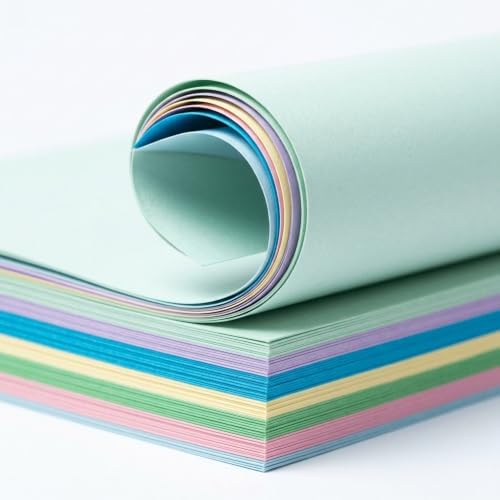 200 Sheets Origami Paper 6" x 6", 10 Colors Square Origami Paper Kit, Square Craft for Crafts Projects Scrapbook Decor