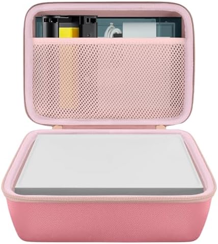 khanka Case Compatible with M110 M100 M200 Liene 4x6'' Photo Printer, Wi-Fi Picture Printer,Case Only(Pink)