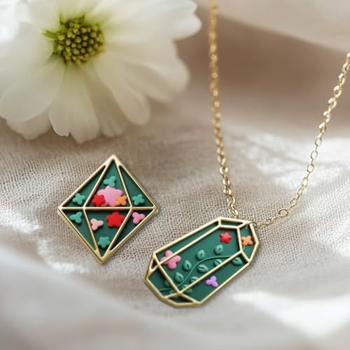 ORIGACH 14 Pcs Terrariums and Cactus Polymer Clay Cutters Set