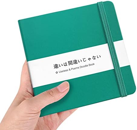 5x5 Sketchbook,Pocket Hardcover Notebooks,Sketch Books for Drawing Writing