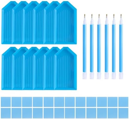 LYMUSUMI 42PCS 5D Diamond Art Painting Tools and Accessories Kits