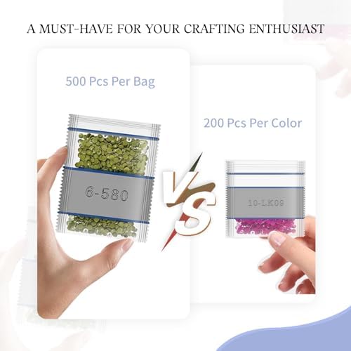 ZORETCO 15000 Pcs 30 Colors Diamond Art Painting Beads