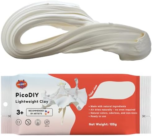 Air Dry Clay Lightweight, Flexible Modeling Clay for Adults Arts and Crafts