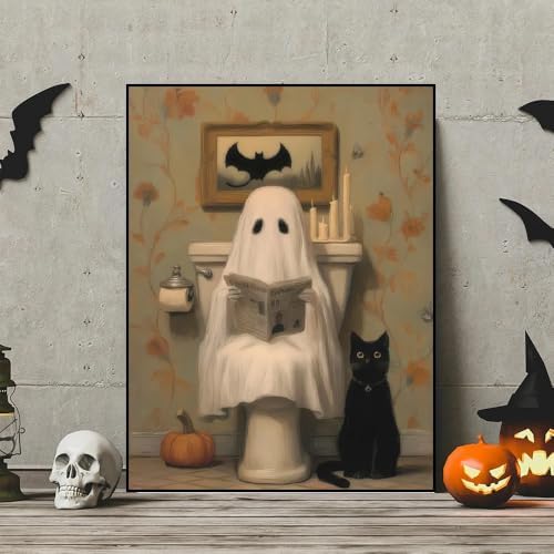 6 Pack Ghost Diamond Art Kits for Adults,Diamond Painting Kits for Beginner