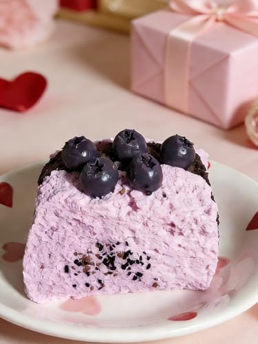 7 Cavity Blueberry Silicone Mold – 2 Pieces Silicone Fruit Mold for Chocolate, Fondant, Candle, Resin & Cake Decor, 3D DIY Berry Candy Baking Tool for Parties & Gifts (Blueberry)
