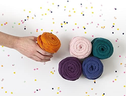 Knit Picks Dishie Pink Worsted Weight 100% Cotton Yarn for Crocheting