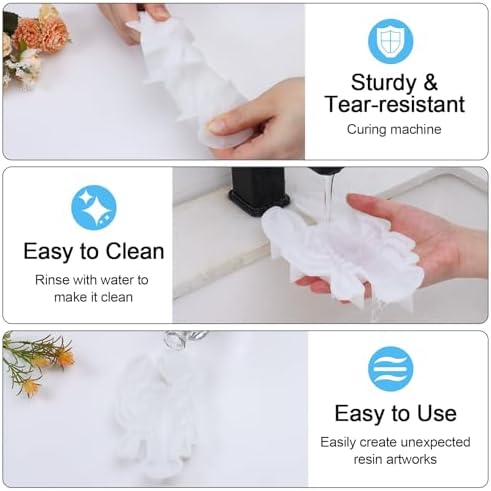 3D Lobster Silicone Mold for Epoxy/UV Resin Casting DIY Craft Art Decors