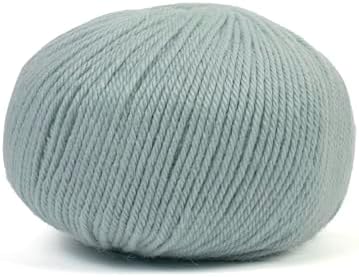 100% Baby Alpaca Yarn for Knitting & Crocheting - Set of 3 Skeins of Premium Yarn DK - Lightweight, Hypoallergenic & Thermal Peru Made - Ideal for Delicate Projects (AZ081 - Baby Blue)