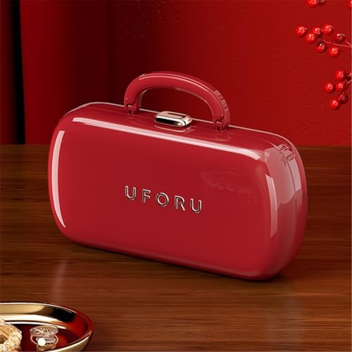 FKOG Sewing Project Kit, 151 Pcs Family Sewing Supplies Repair Kit Traveler Sewing Kit Sewing Thread Accessories DIY Sewing Supplies Organizer (Dark Red)