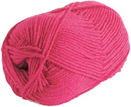 Knit Picks Brava Pink Worsted Weight Smooth Acrylic Yarn for Crochet