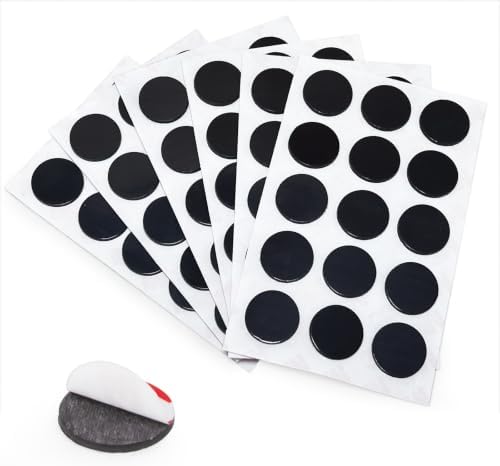 90 Magnets with Adhesive Backing, Sticky Magnetic Dots for DIYers, Teachers