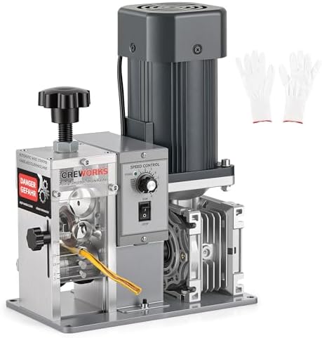 CREWORKS 250W Electric Wire Stripper Machine, 0.06"-1.18", Adjustable Speed