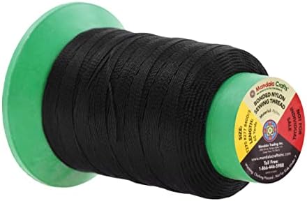 Mandala Crafts Size 277 840D T270 12 Neutral Bonded Nylon Thread, 780 YDs