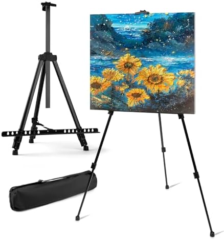 Easel Stand for Sign, Art Painting Artist Display Tripod 17" to 63"
