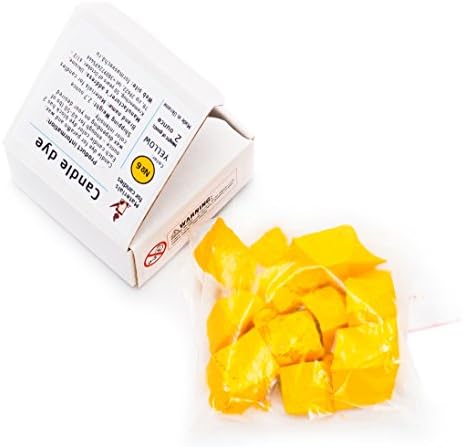 Yellow Candle Wax Dye 2 oz - Candle Color Dye Blocks