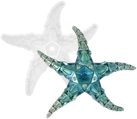 3D Starfish Silicone Mold for Epoxy/UV Resin Casting DIY Craft Art Decors