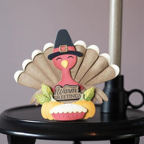 Patchwork Cartoon Peacock Metal Cutting Dies for Card Making