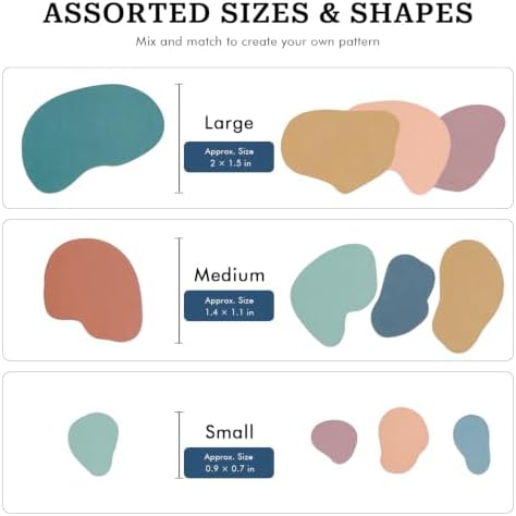 720 Pcs Boho Terrazzo Stickers