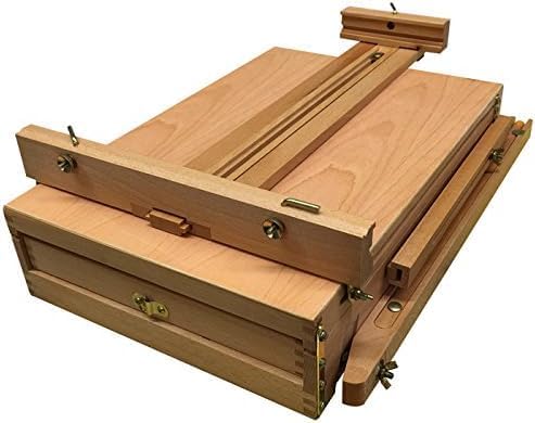 4 Less Co French Easel Wooden Sketch Box Portable Folding Art Artist Painters Tripod Stand