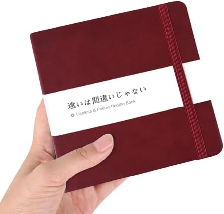 5x5 Sketchbook,Pocket Hardcover Notebooks,Sketch Books for Drawing Writing