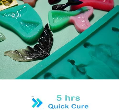 BBDINO Super Elastic Silicone Mold Making Kit 8A Clear 4.4 Lbs