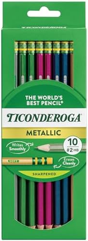 Ticonderoga Wood-Cased Pencils, Pre-Sharpened