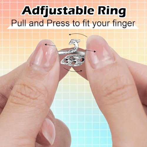 4pcs Knitting Crochet Loop Ring for Fingers Metal Open Yarn Guide Crochet Rings