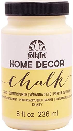 FolkArt Home Decor Chalk Furniture & Craft Paint in Assorted Colors, 8 ounce, Summer Porch