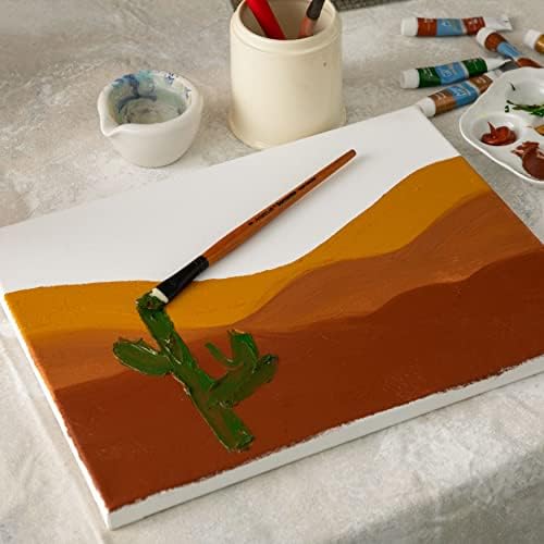Artist's Loft 7 Count 11” x 14” Super Value Canvas Necessities - Acid Free Cotton Canvas for Paint, Acrylic, & Oils - 1 Pack