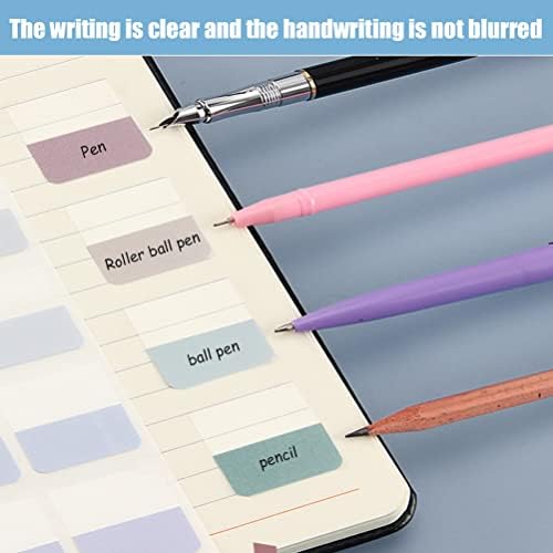 240 Pcs Sticky Index Tabs, Colored Book Sticky Tabs for Notebooks, 1 Inch