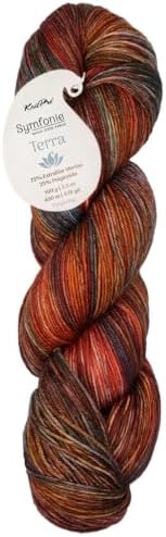 KnitPro Symfonie Fingering Weight Merino Wool Yarn 100g, Folklore
