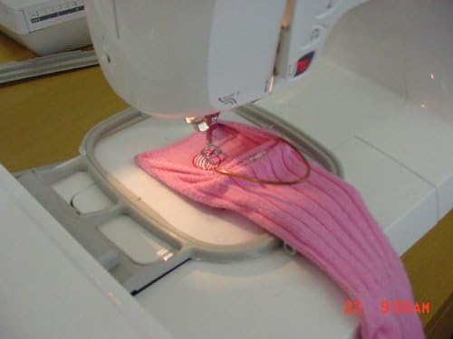 2 Sock Easy Embroidery Machine Hooping Aid / Hoops Set of 2 = Adults and Kids