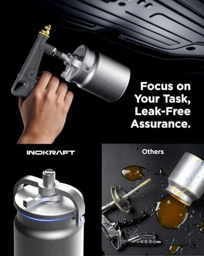 InoKraft Undercoating Spray Gun Kit with Suction Feed Cup
