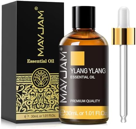 MAYJAM Ylang Ylang Essential Oil for Diffuser Soap Candle Making, 1.01fl.oz