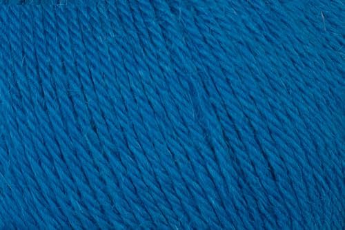 100% Baby Alpaca Yarn for Knitting & Crocheting - Set of 2 Skeins of Premium Yarn DK - Lightweight, Hypoallergenic & Thermal Peru Made - Ideal for Delicate Projects (BL002 - Deep Ocean Blue)